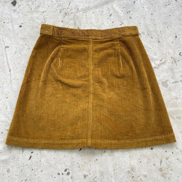 Vintage Madewell Corduroy High Waist A-Line Skirt, Medium - Picture 4 of 4